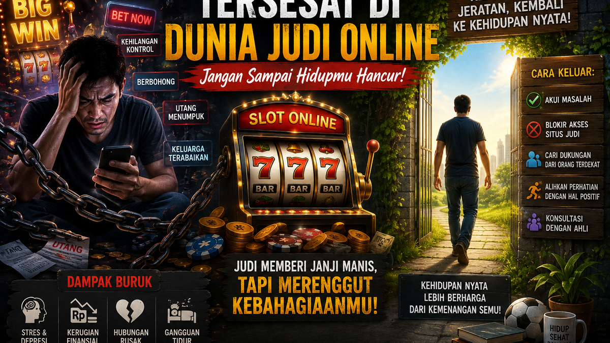 Judi Online: Ketika Hiburan Berubah Menjadi Jerat
